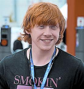 peinado pelirrojo rupert grint